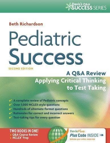 Pediatric Success A Q A Review Applying Critical Thinking To Test Taking 2Nd Edition – PDF ebook
