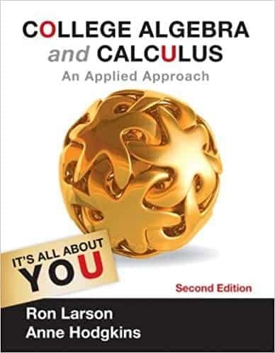 College Algebra and Calculus: An Applied Approach (2nd Edition) – PDF ebook