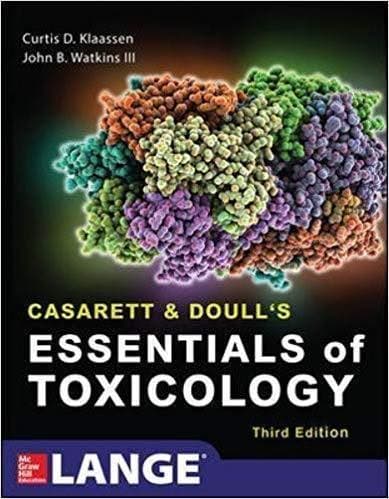 Casarett & Doulls Essentials of Toxicology 3rd Edition by Curtis D. Klaassen – PDF ebook