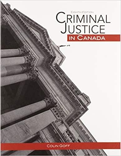 Criminal Justice in Canada, 8th Edition – PDF ebook