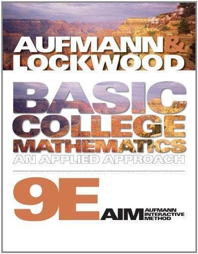 Basic College Mathematics An Applied Approach 9Th Edition – PDF ebook