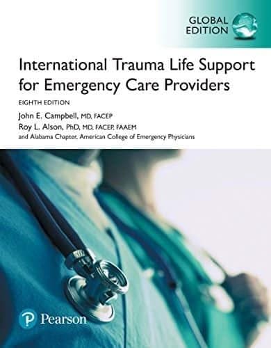 International Trauma Life Support for Emergency Care Providers (8th Global Edition) – PDF ebook