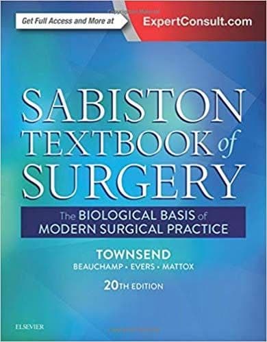 Sabiston Textbook of Surgery: The Biological Basis of Modern Surgical Practice (20th Edition) – PDF ebook