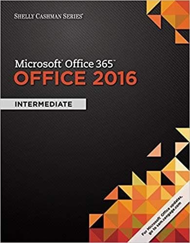 Microsoft Office 365 & Office 2016 Intermediate - Shelly Cashman Series – PDF ebook