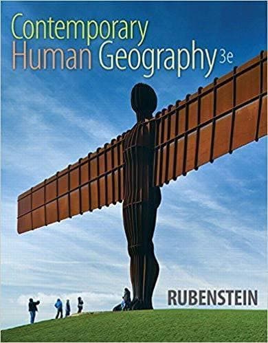 Contemporary Human Geography 3rd – PDF ebook