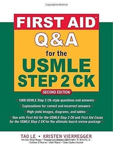 First Aid Q&A for the USMLE Step 2 CK, Second Edition – PDF ebook