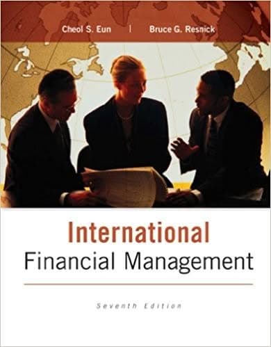 International Financial Management 7th Edition by Cheol Eun – PDF ebook