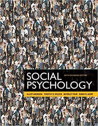 Social Psychology Sixth Canadian Edition by Elliot Aronson – PDF ebook