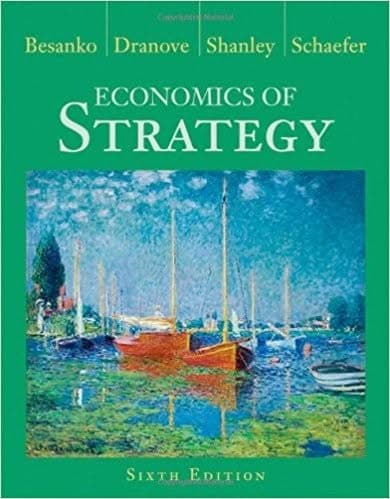 Economics of Strategy 6th Edition by David Besanko – PDF ebook