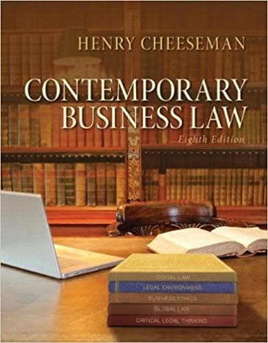 Contemporary Business Law 8th Edition – PDF ebook