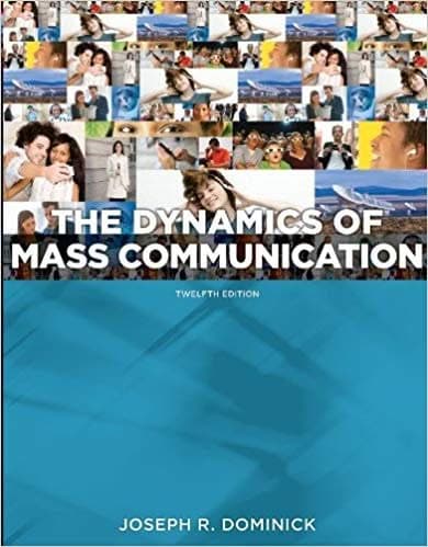 Dynamics of Mass Communication: Media in Transition, 12th edition – PDF ebook