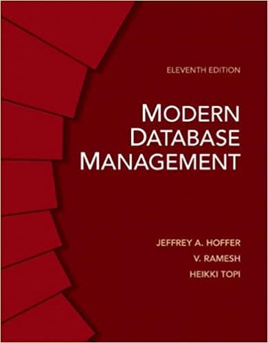 Modern Database Management 11th Edition – PDF ebook