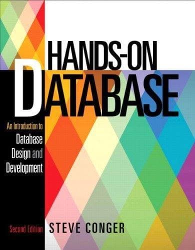 Hands On Database 2Nd Edition – PDF ebook
