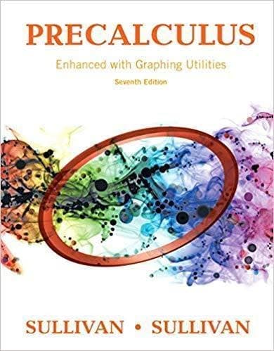 Precalculus Enhanced With Graphing Utilities 7Th Edition – PDF ebook