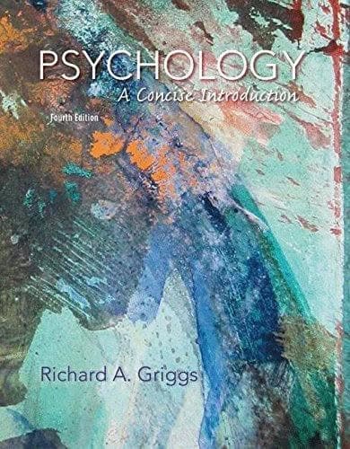 Psychology A Concise Introduction 4Th Edition – PDF ebook