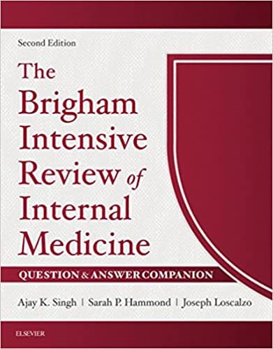 The Brigham Intensive Review of Internal Medicine Question & Answer Companion (2nd Edition) - eBook