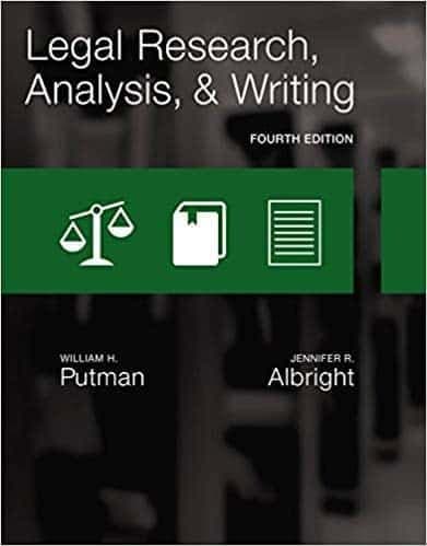 Legal Research, Analysis, and Writing (4th Edition) – PDF ebook