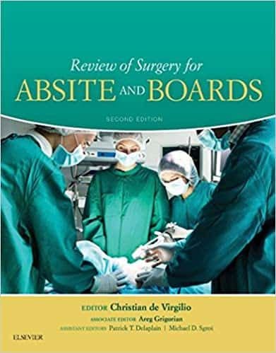 Review of Surgery for ABSITE and Boards (2nd Edition) – PDF ebook