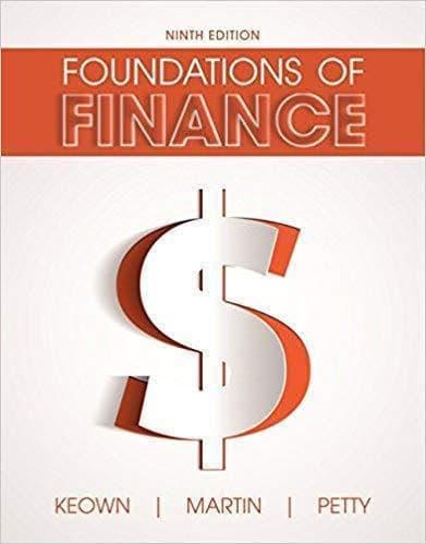 Foundations of Finance 9th 9E Arthur Keown – PDF ebook