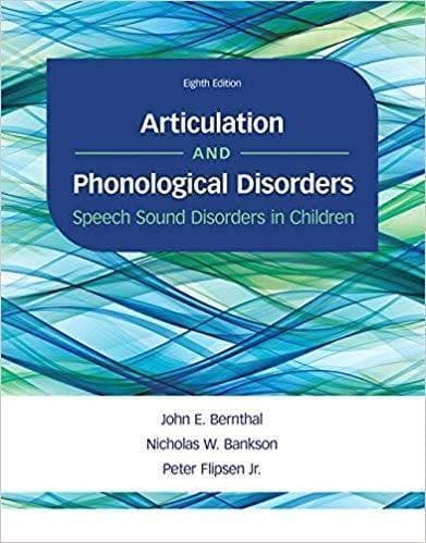 Articulation and Phonological Disorders 8th – PDF ebook