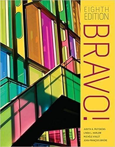 Bravo! 8th Edition by Judith Muyskens – PDF ebook
