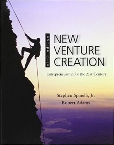 New Venture Creation Entrepreneurship for the 21st Century 9th – PDF ebook