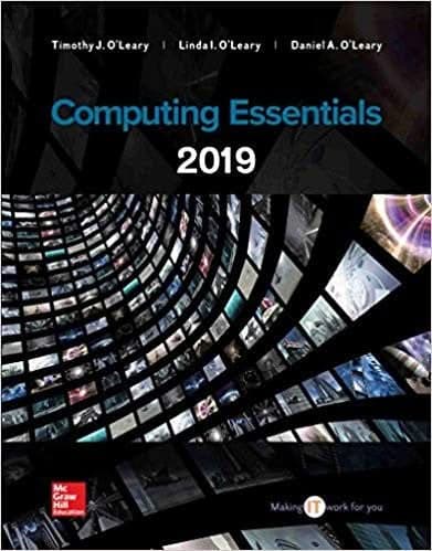 Computing Essentials 2019 27th Edition by Timothy O'Leary – PDF ebook