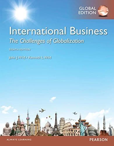 International Business: The Challenges of Globalization 11th, Global Edition – PDF ebook