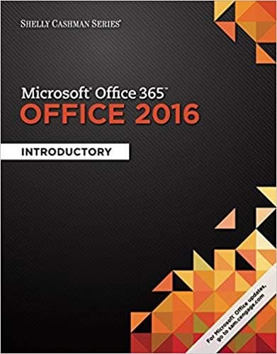 Shelly Cashman Series Microsoft Office 365 & Office 2016: Introductory – PDF ebook