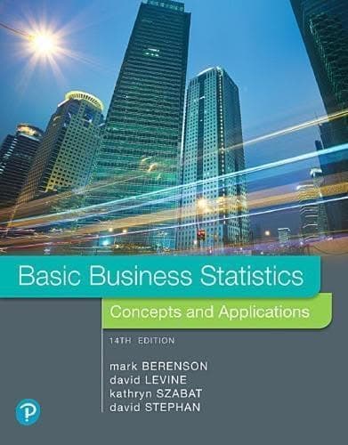 Basic Business Statistics Concepts And Applications 14Th Edition – PDF ebook