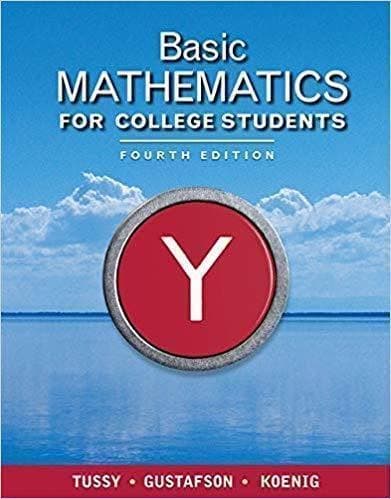 Basic Mathematics For College Students 4Th Edition – PDF ebook