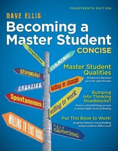 Becoming A Master Student Concise 14Th Edition – PDF ebook