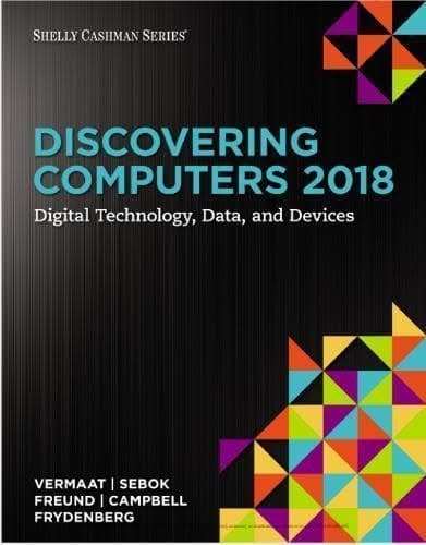 Discovering Computers 2018 – PDF ebook