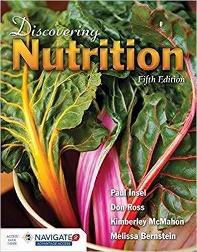Discovering Nutrition 5Th Edition – PDF ebook