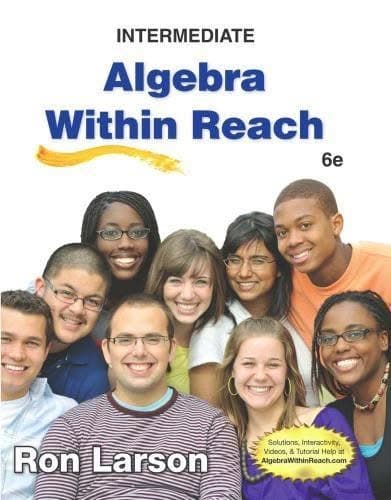 Intermediate Algebra Within Reach 6th Edition – PDF ebook