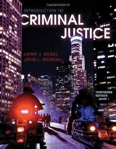 Introduction To Criminal Justice 13Th Edition – PDF ebook