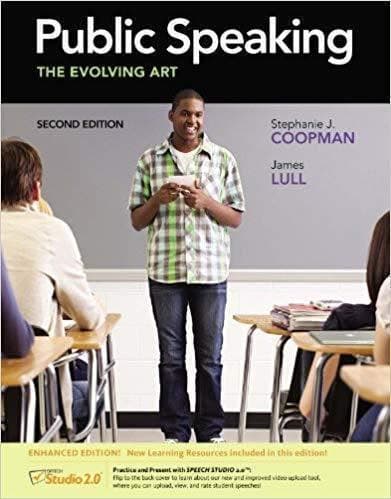 Public Speaking The Evolving Art Enhanced 2Nd Edition – PDF ebook