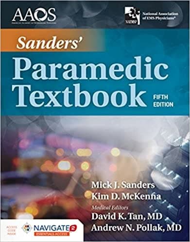 Sanders Paramedic Textbook 5Th Edition – PDF ebook