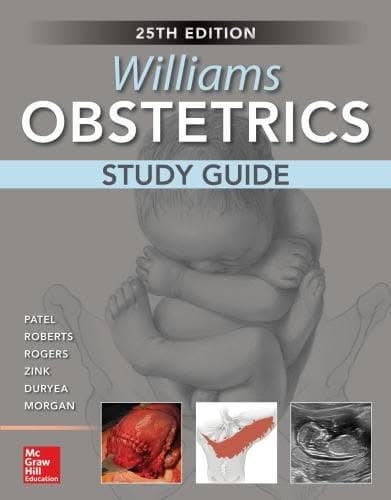 Williams Obstetrics Study Guide 25Th Edition – PDF ebook