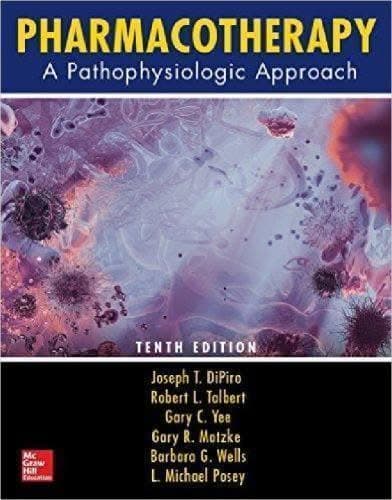 Pharmacotherapy A Pathophysiologic Approach 10Th Edition – PDF ebook