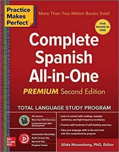Practice Makes Perfect Complete Spanish All In One Premium 2Nd Edition – PDF ebook