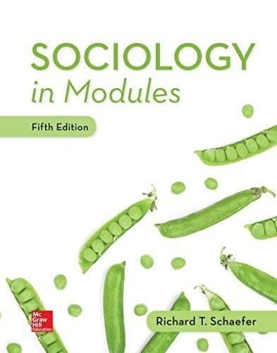 Sociology in Modules 5th Edition by Richard T. Schaefer – PDF ebook