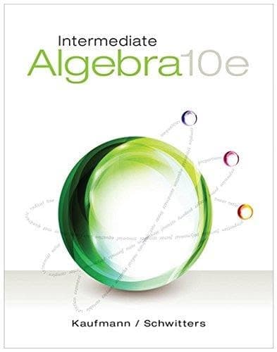 Intermediate Algebra 10Th Edition – PDF ebook