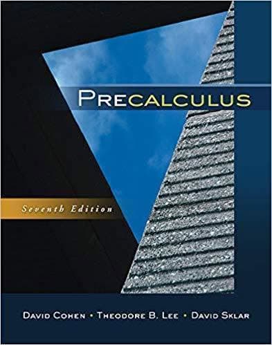 Precalculus 7Th Edition – PDF ebook