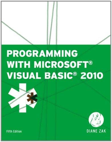 Programming With Microsoft Visual Basic 2010 5Th Edition – PDF ebook