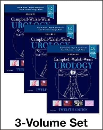 Campbell Walsh Wein Urology (12th Edition) - 3-Volume Set – PDF ebook