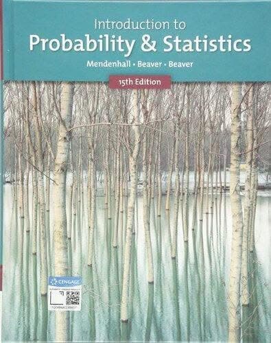 Introduction To Probability And Statistics Metric 15th Edition – PDF ebook