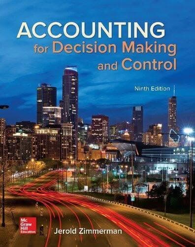 Accounting For Decision Making And Control 9Th Edition – PDF ebook