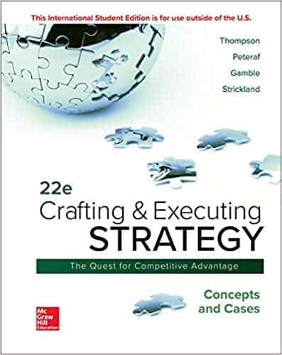 Crafting & Executing Strategy: Concepts and Cases (22nd International Edition) – PDF ebook