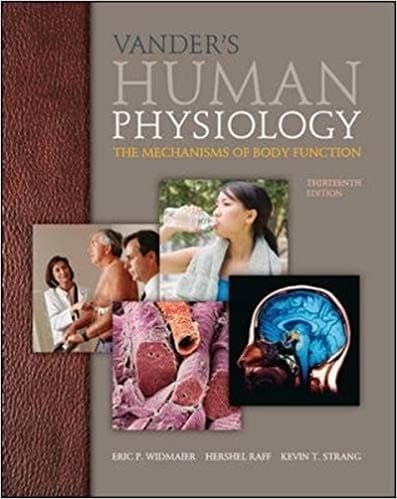 Vander's Human Physiology: The Mechanisms of Body Function, 13th Edition – PDF ebook